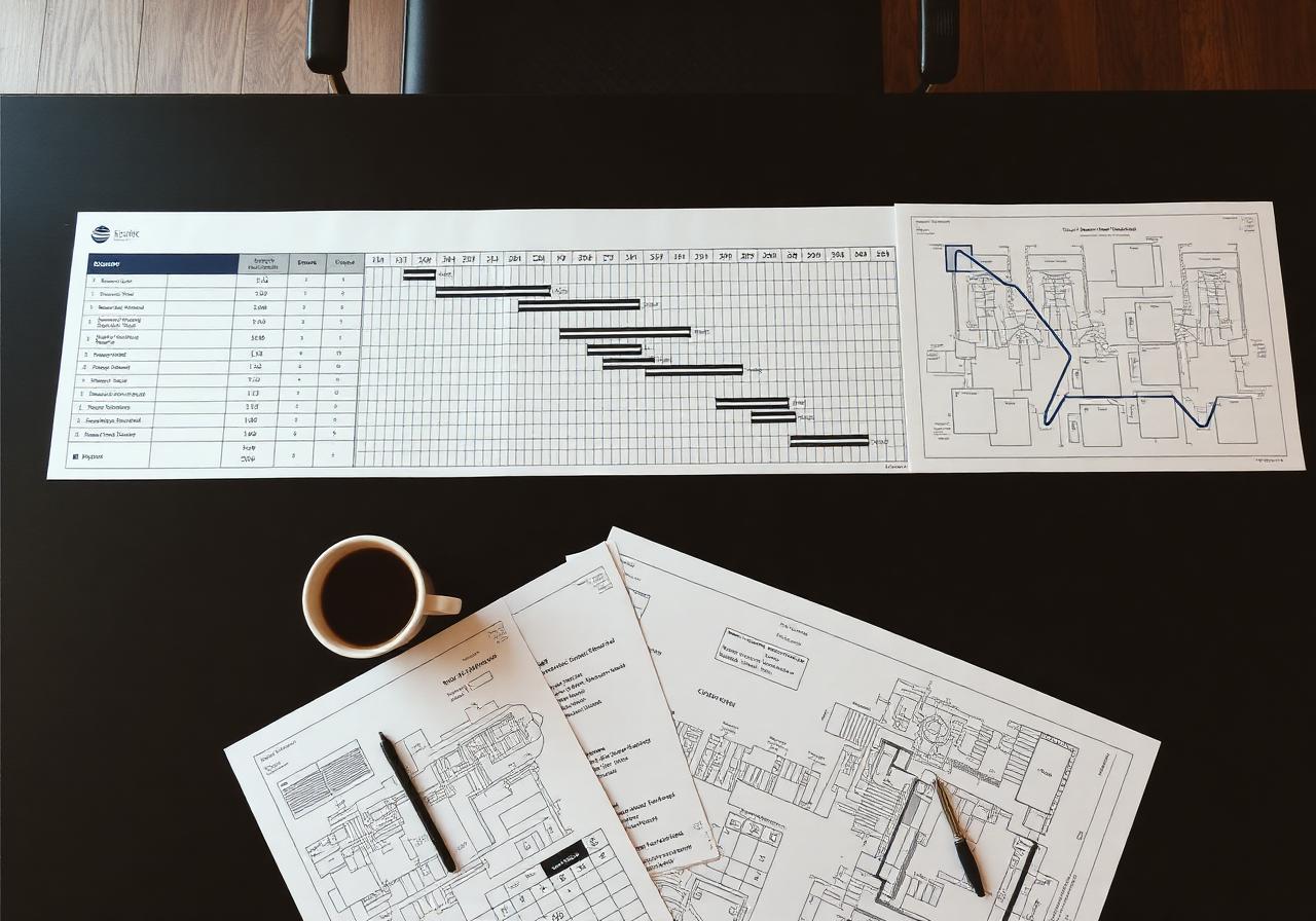 Schedule and drawings
