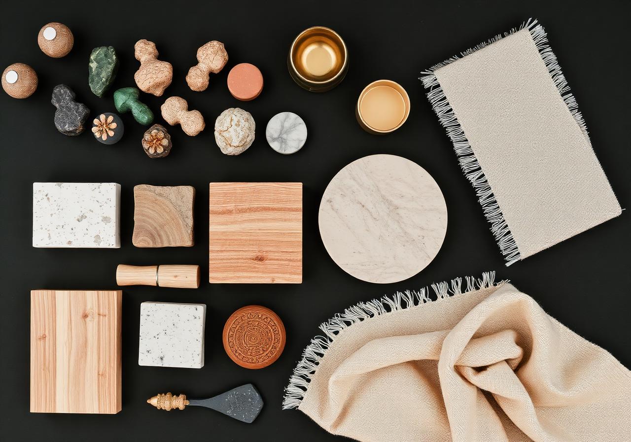 Material palette study