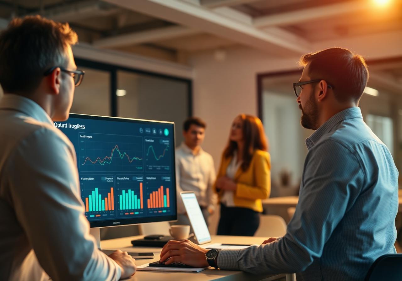 Progress review dashboard